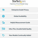 StarTech.com 13.3-inch 16:9 Flip-Up Privacy Screen with Touch, Anti-Glare Blue Light Filter, Laptop Monitor Screen Protector - Alternate view 9