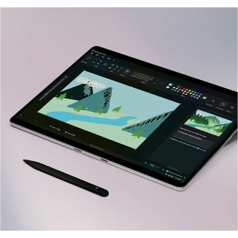 Microsoft Surface Pro 11 Tablet - 13' - Qualcomm Snapdragon X Plus - 16 GB - 256 GB SSD - Windows 11 Pro - Platinum - Alternate view 11