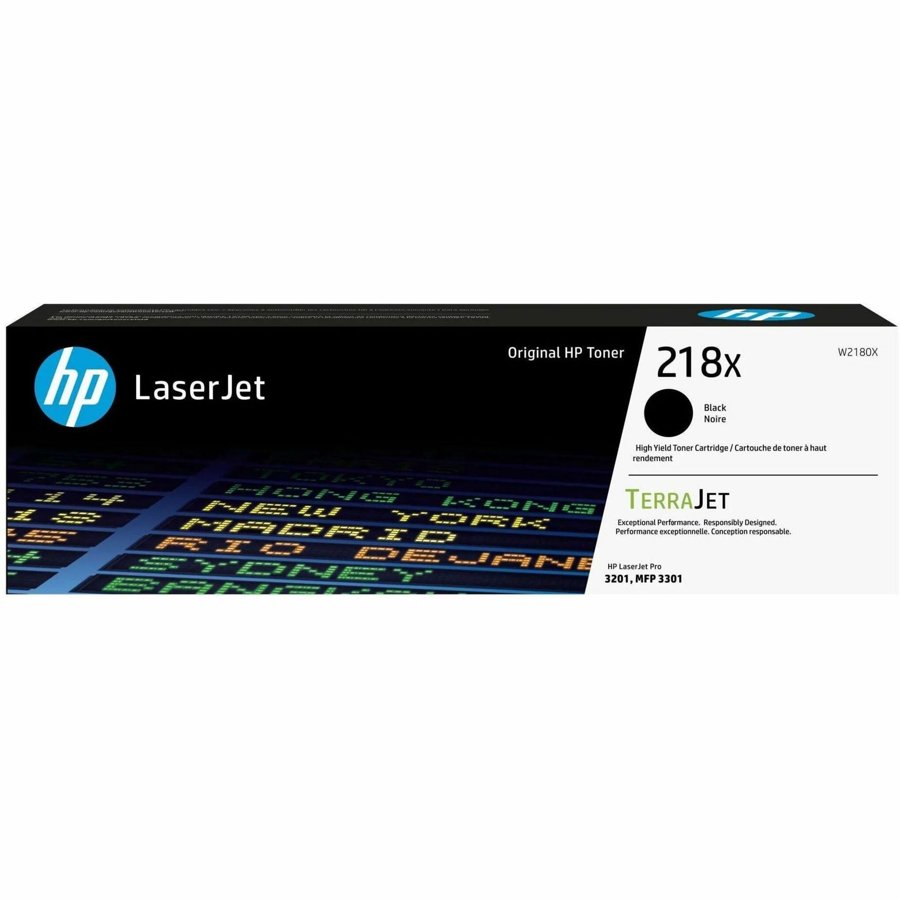 HP 218X Original High Yield Laser Toner Cartridge - Black - 1 Each