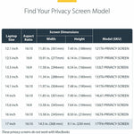 StarTech.com 17-inch 16:10 Flip-Up Privacy Screen with Touch, Anti-Glare Blue Light Filter, Laptop Monitor Screen Protector - Alternate view 6