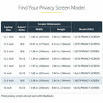 StarTech.com 15.6-inch 16:9 Flip-Up Privacy Screen with Touch, Anti-Glare Blue Light Filter, Laptop Monitor Screen Protector - Alternate view 6