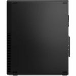 Lenovo ThinkCentre M70s Gen 5 12U30018AU Desktop Computer - Intel Core i7 14th Gen i7-14700 - 16 GB - 512 GB SSD - Small Form Factor - Black - Left view