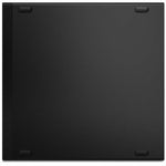Lenovo ThinkCentre M70q Gen 5 12TD002EAU Desktop Computer - Intel Core i7 14th Gen i7-14700T - 32 GB - 1 TB SSD - Tiny - Black - Left view