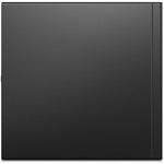 Lenovo ThinkCentre M70q Gen 5 12TD002EAU Desktop Computer - Intel Core i7 14th Gen i7-14700T - 32 GB - 1 TB SSD - Tiny - Black - Right view