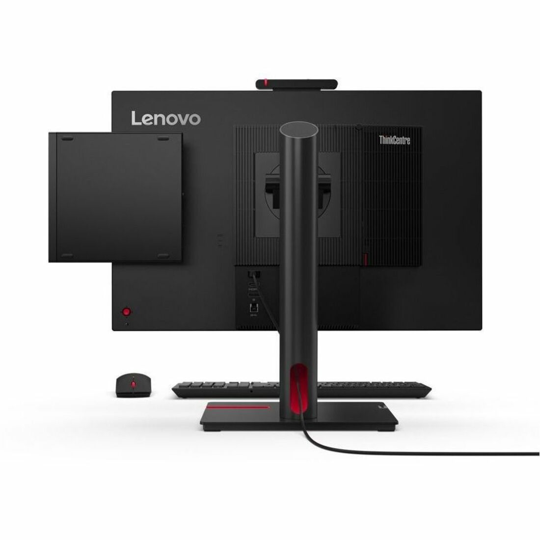 Lenovo ThinkCentre M70q Gen 5 12TD002EAU Desktop Computer - Intel Core i7 14th Gen i7-14700T - 32 GB - 1 TB SSD - Tiny - Black