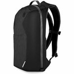 STM Goods Myth Carrying Case (Backpack) for 38.1 cm (15') to 40.6 cm (16') Apple MacBook Pro - Magnet Black - Left view