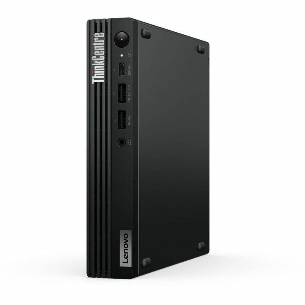 Lenovo ThinkCentre M70q Gen 5 12TD002CAU Desktop Computer - Intel Core i7 14th Gen i7-14700T - 32 GB - 512 GB SSD - Tiny - Black