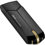 Asus USB-AX56 IEEE 802.11ax Dual Band Wi-Fi Adapter for Computer, Notebook - Top view