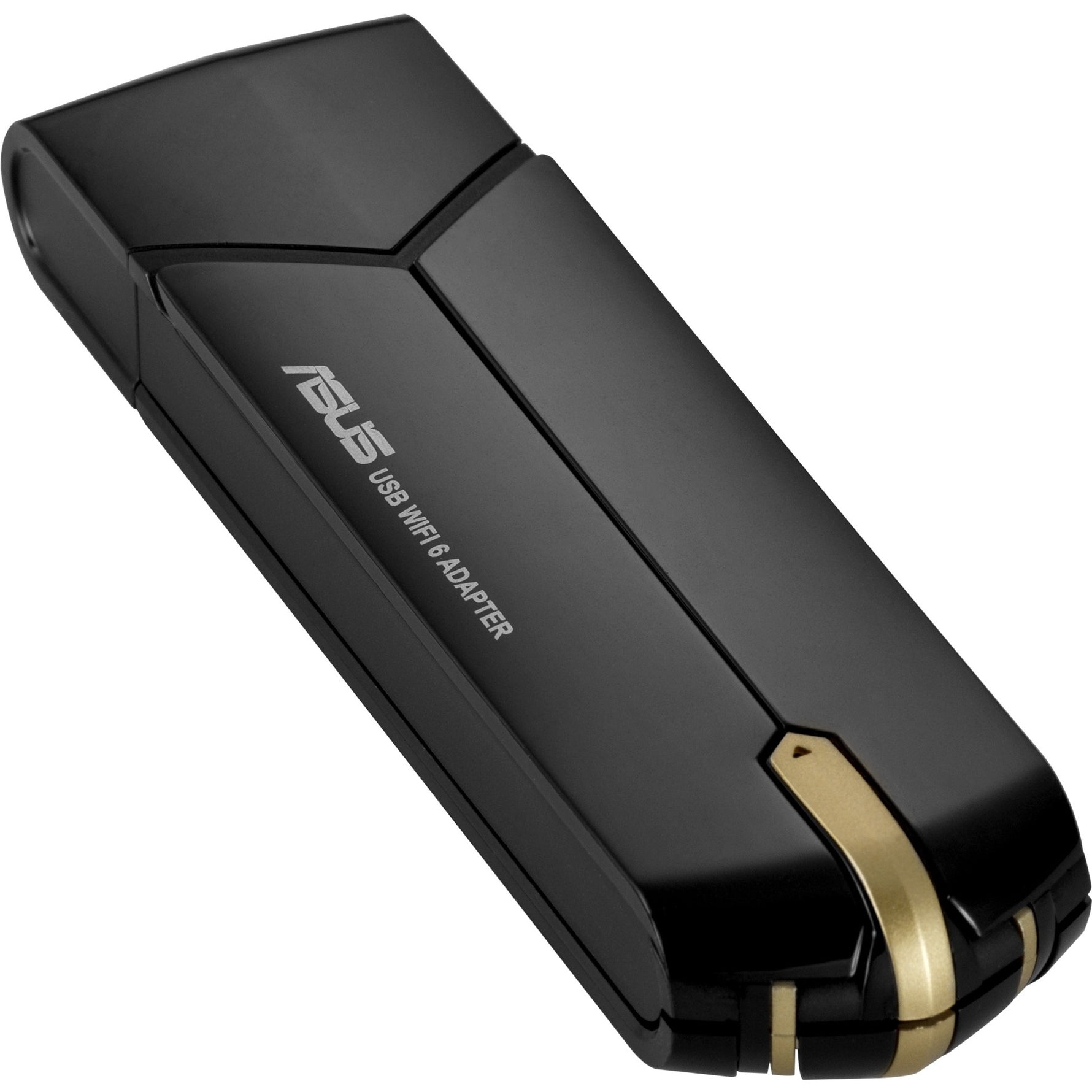 Asus USB-AX56 IEEE 802.11ax Dual Band Wi-Fi Adapter for Computer, Notebook - Top view