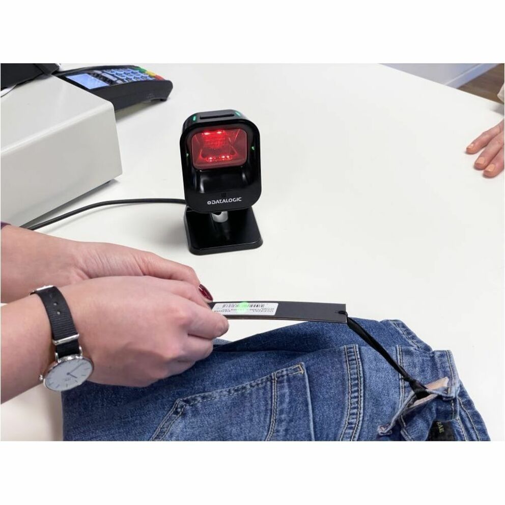 Datalogic Magellan 900i Retail, Commercial Service, Healthcare, Laboratory Desktop Barcode Scanner Kit - Cable Connectivity - Black - USB Cable Included - Alternate view 18
