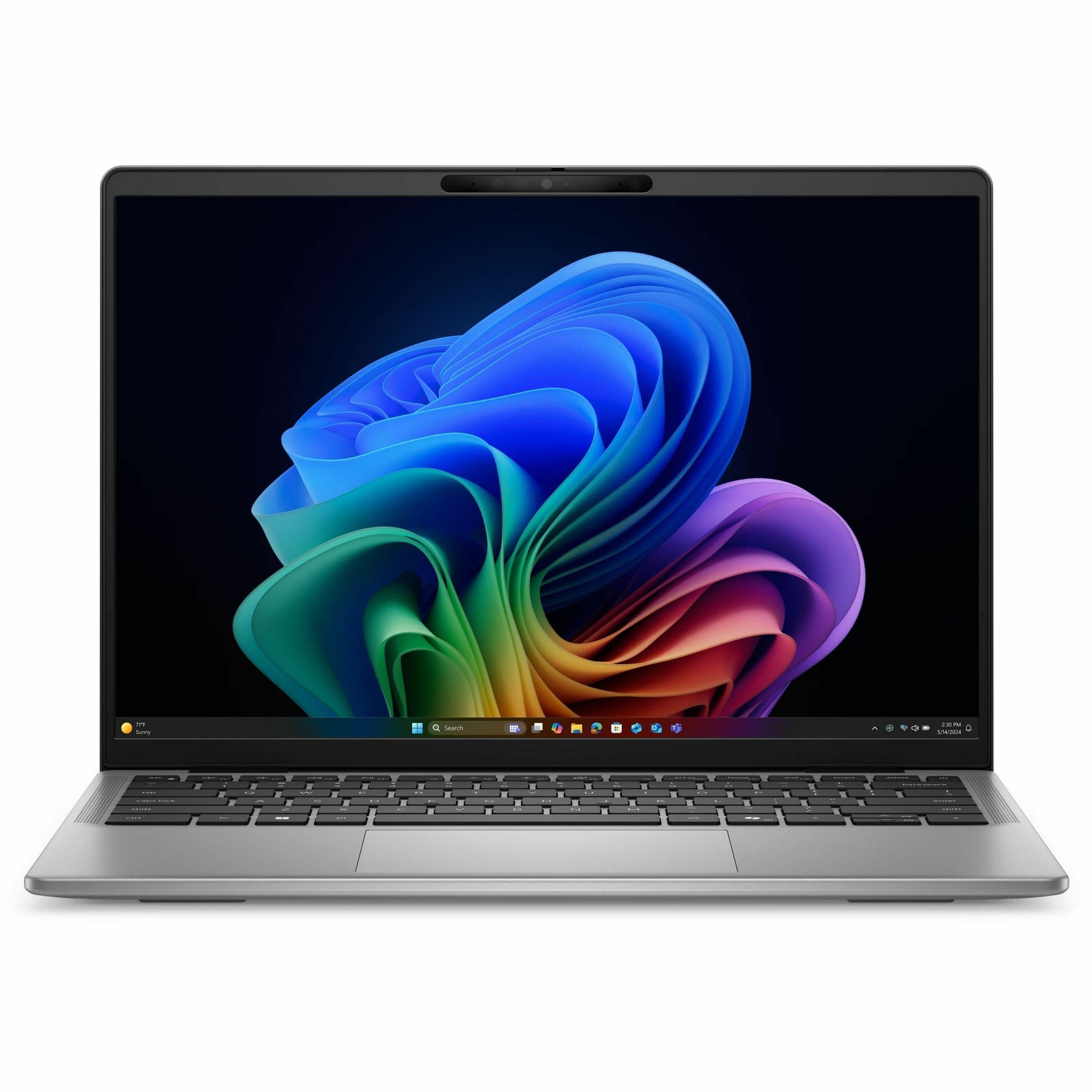 Dell Latitude 7000 7455 14' Touchscreen Copilot+ PC Notebook - QHD+ - Qualcomm Snapdragon X Elite - 32 GB - 1 TB SSD - English (US) Keyboard - Titan Gray