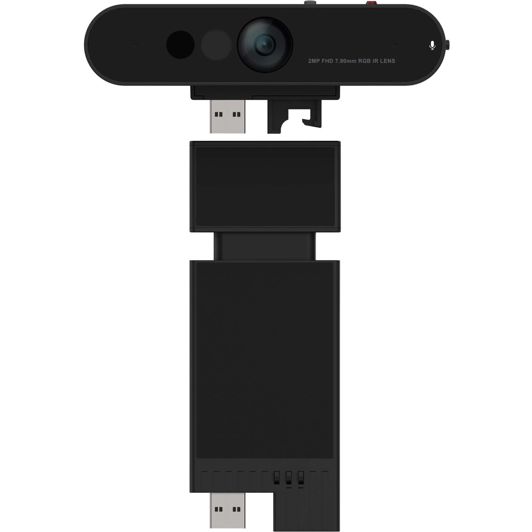 Lenovo ThinkVision MC60 Webcam - Black - USB 2.0 Type A - 1 Pack(s)