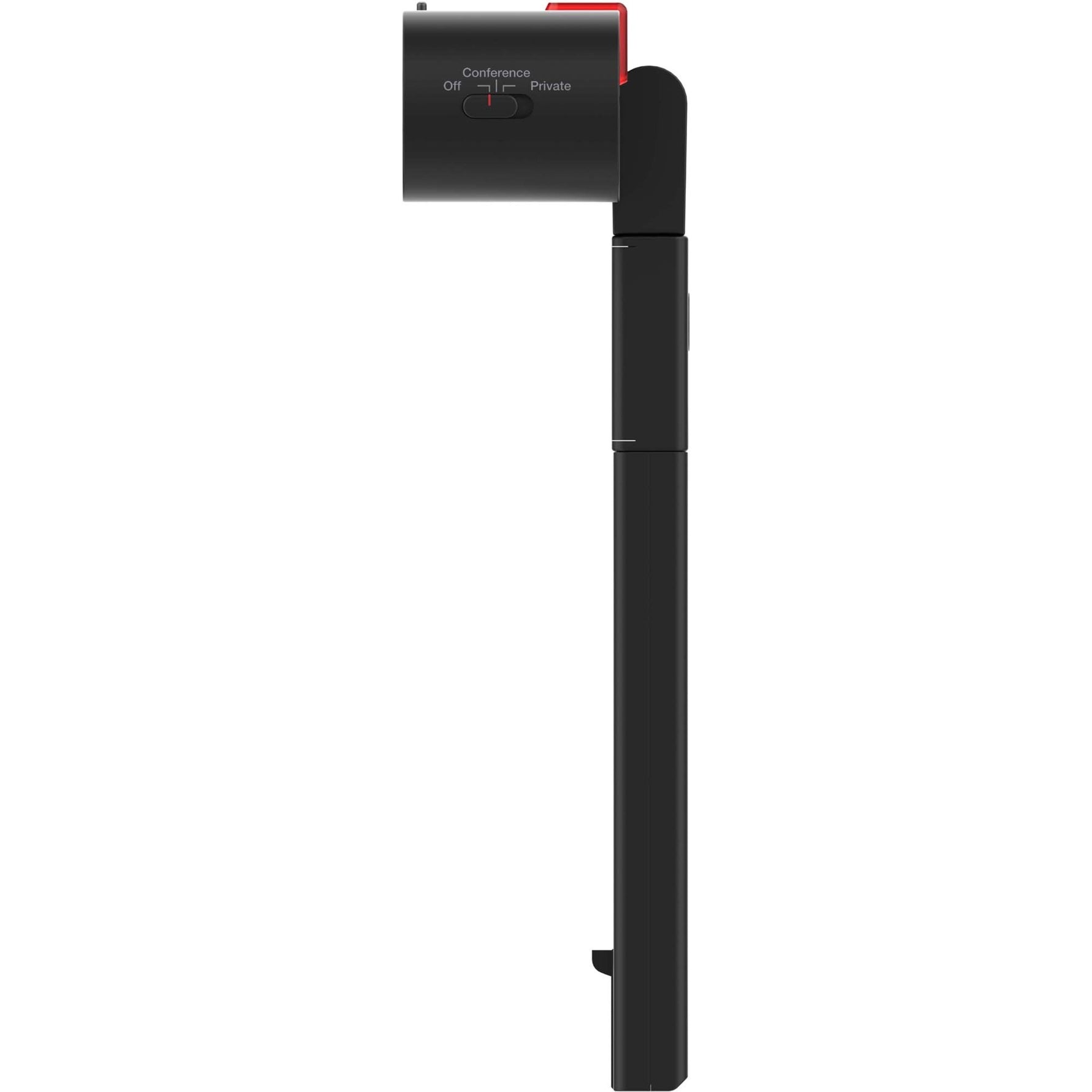 Lenovo ThinkVision MC60 Webcam - Black - USB 2.0 Type A - 1 Pack(s) - Left view