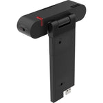 Lenovo ThinkVision MC60 Webcam - Black - USB 2.0 Type A - 1 Pack(s) - Top view