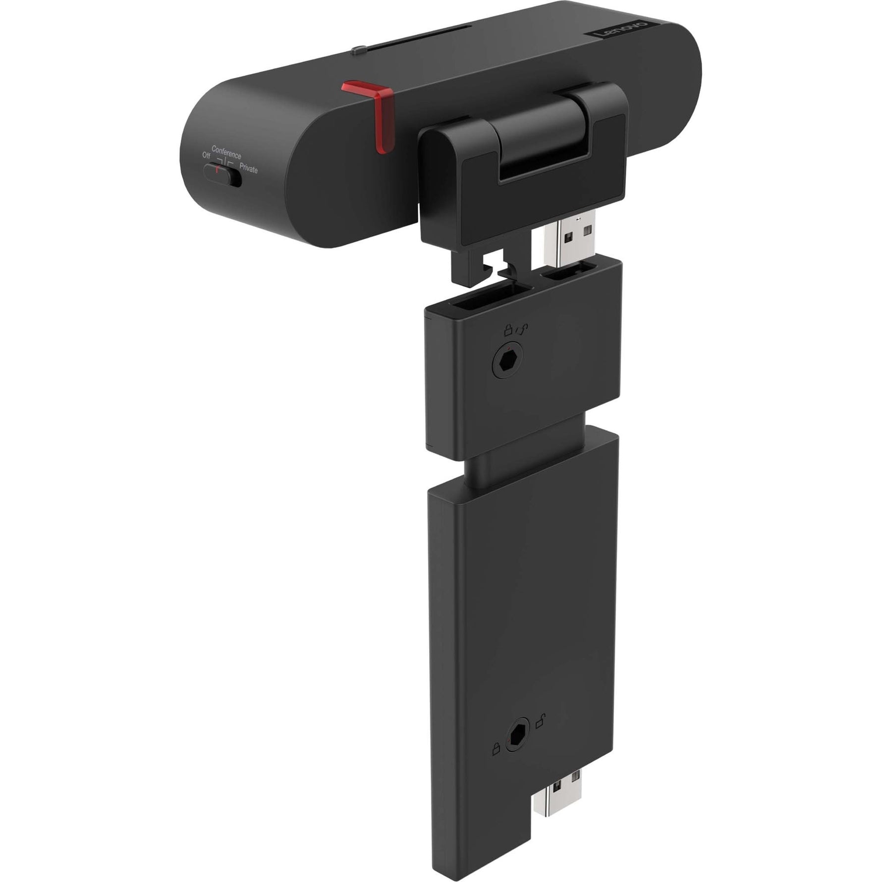 Lenovo ThinkVision MC60 Webcam - Black - USB 2.0 Type A - 1 Pack(s)