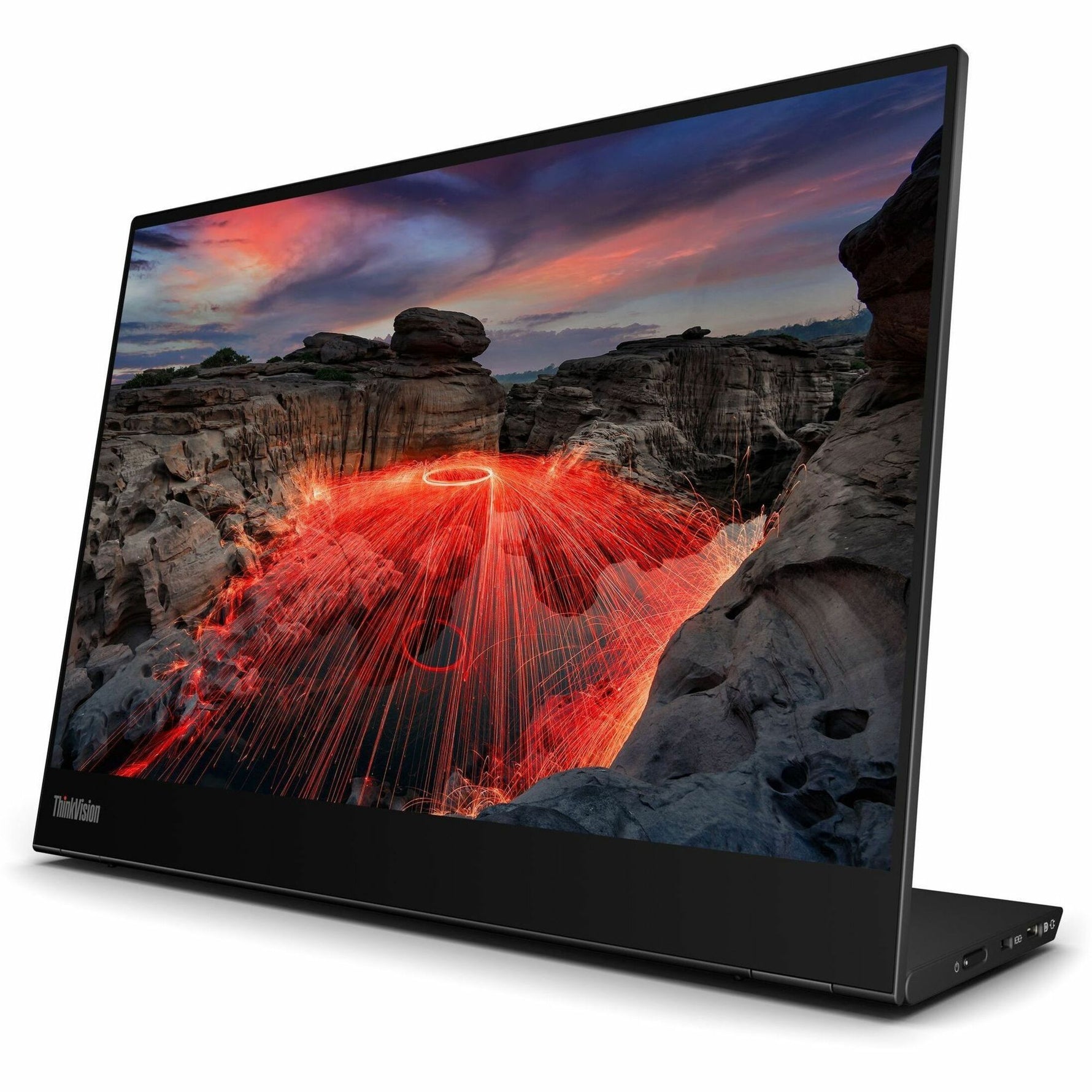 Lenovo ThinkVision M14t Gen2 14' Class LED Touchscreen Monitor - 16:10 - 6 ms
