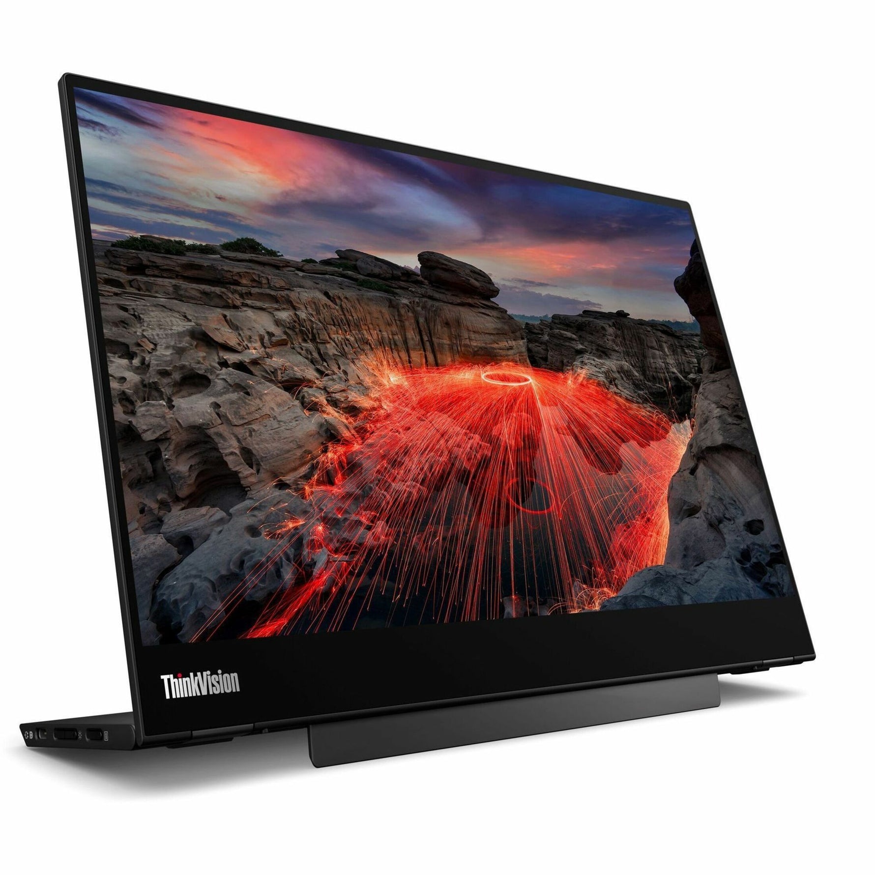 Lenovo ThinkVision M14t Gen2 14' Class LED Touchscreen Monitor - 16:10 - 6 ms