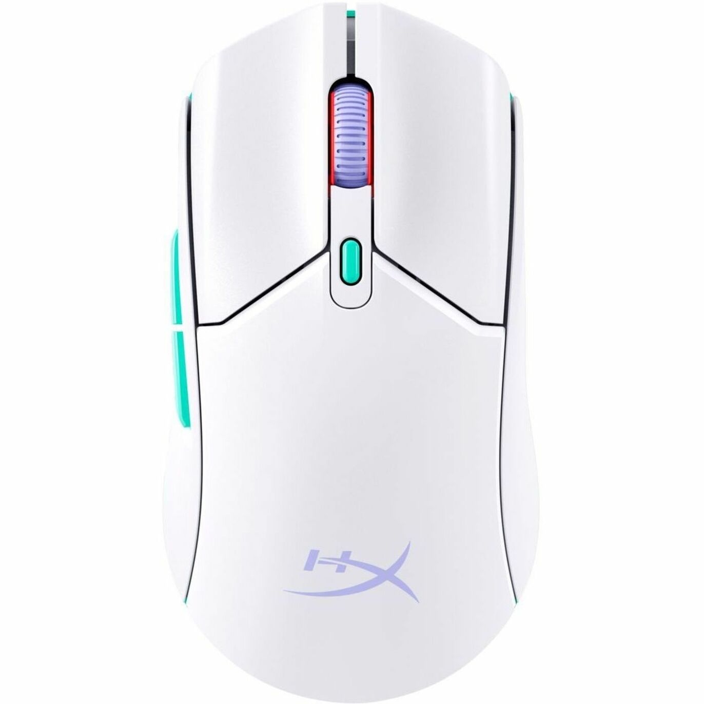 HyperX Pulsefire Haste 2 Core Gaming Mouse - Bluetooth - USB 2.0 Type A - Optical - 6 Button(s) - White