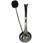 Verbatim Wired Over-the-head, On-ear Stereo Headset - Grey - Left view