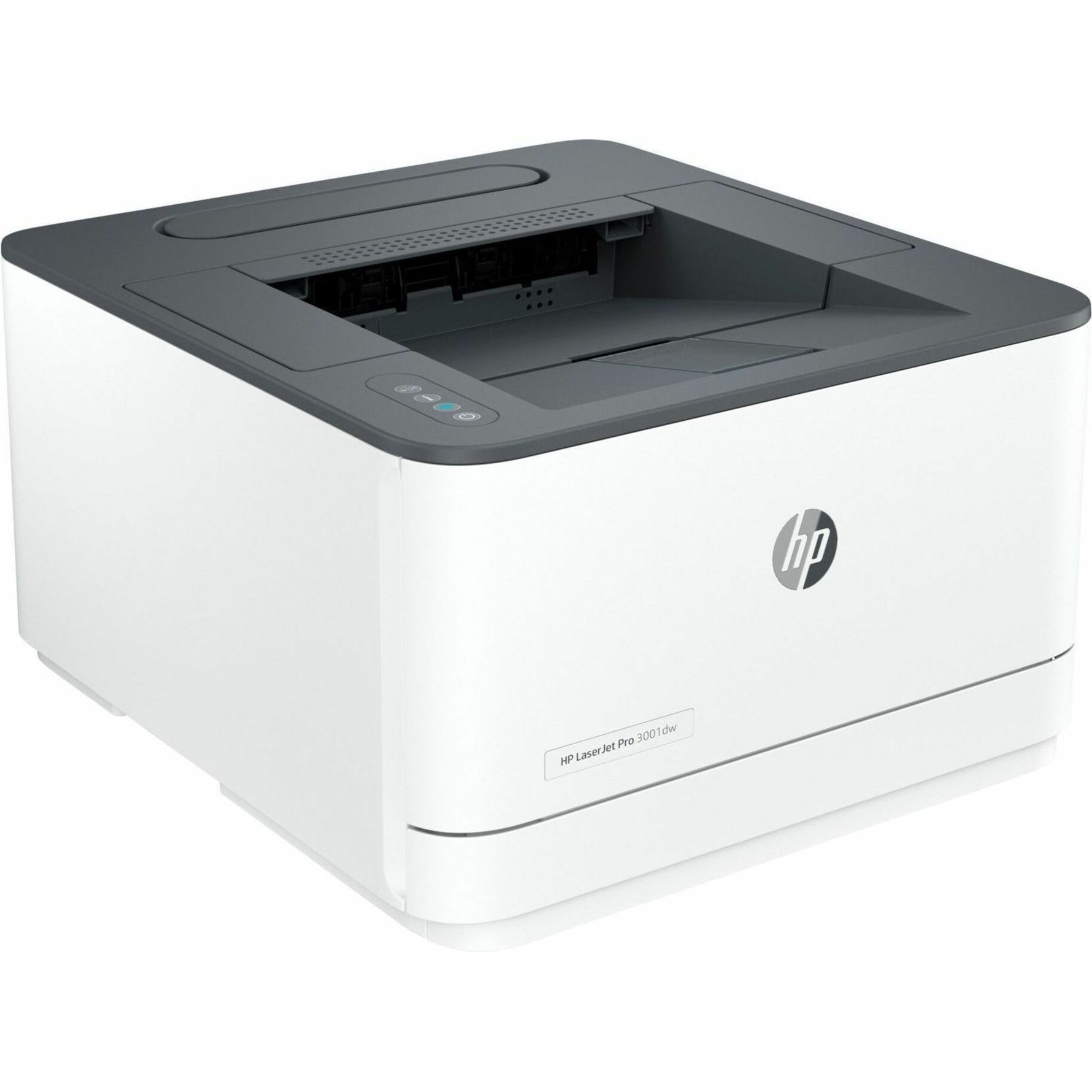 HP LaserJet Pro 3000 3001dw Desktop Wireless Laser Printer - Monochrome - Right view