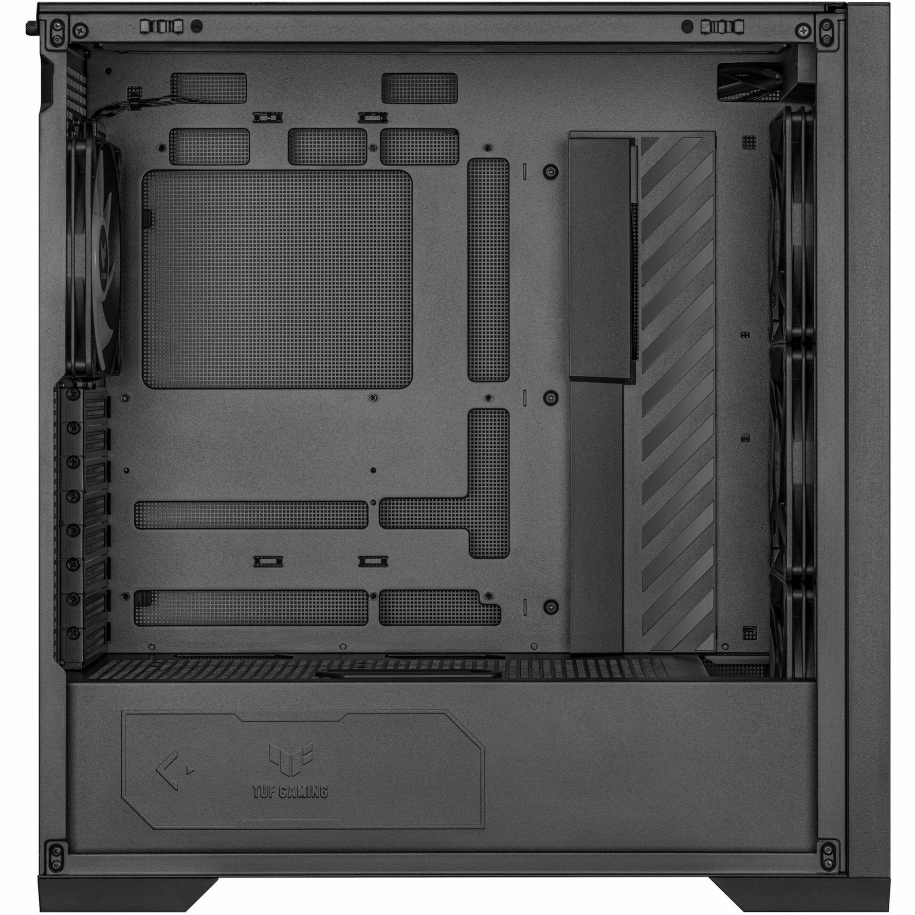 TUF Gaming GT302 ARGB Gaming Computer Case - EATX, ATX Motherboard Supported - Mid-tower - Tempered Glass, Mesh - Black - Alternate view 13