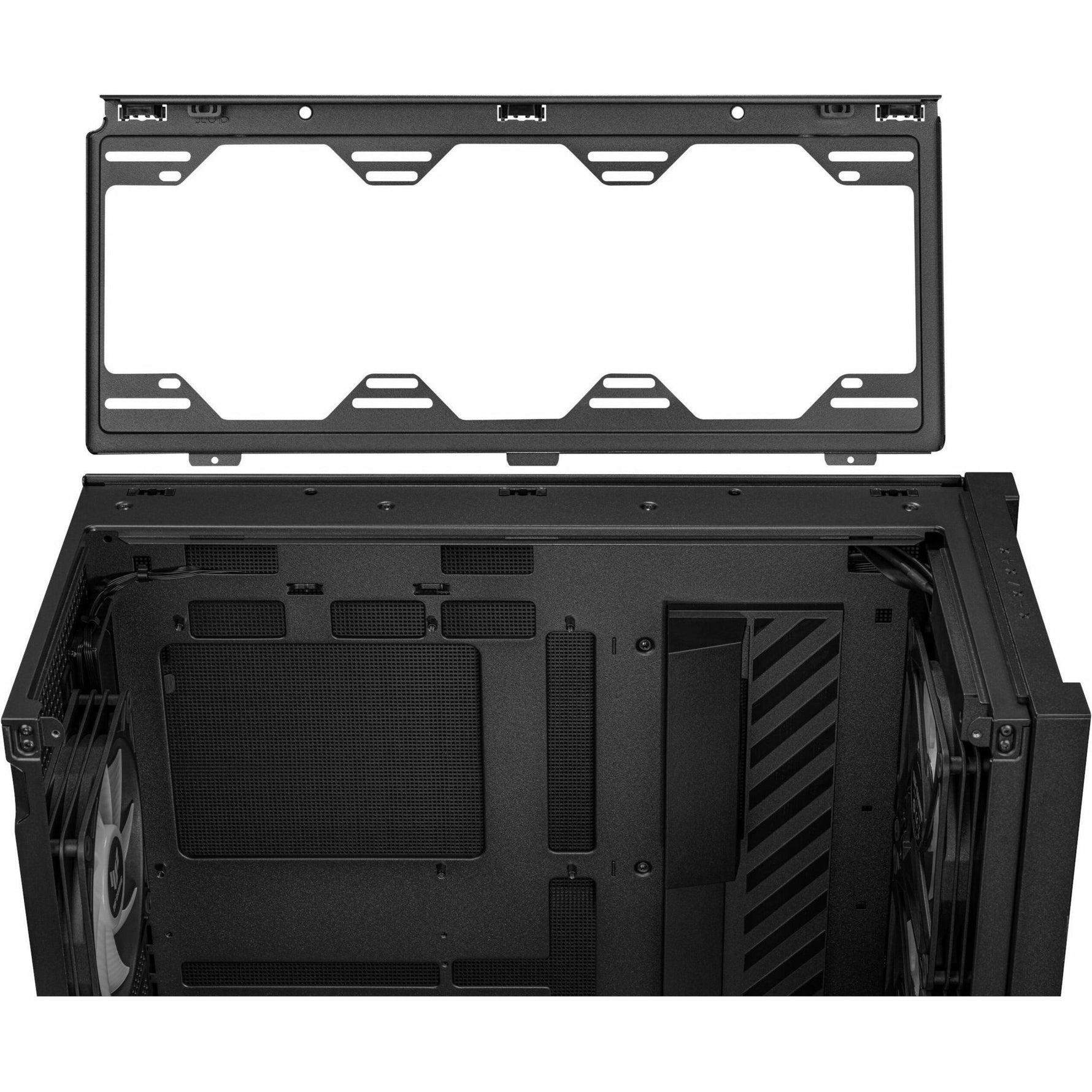 TUF Gaming GT302 ARGB Gaming Computer Case - EATX, ATX Motherboard Supported - Mid-tower - Tempered Glass, Mesh - Black - Alternate view 10