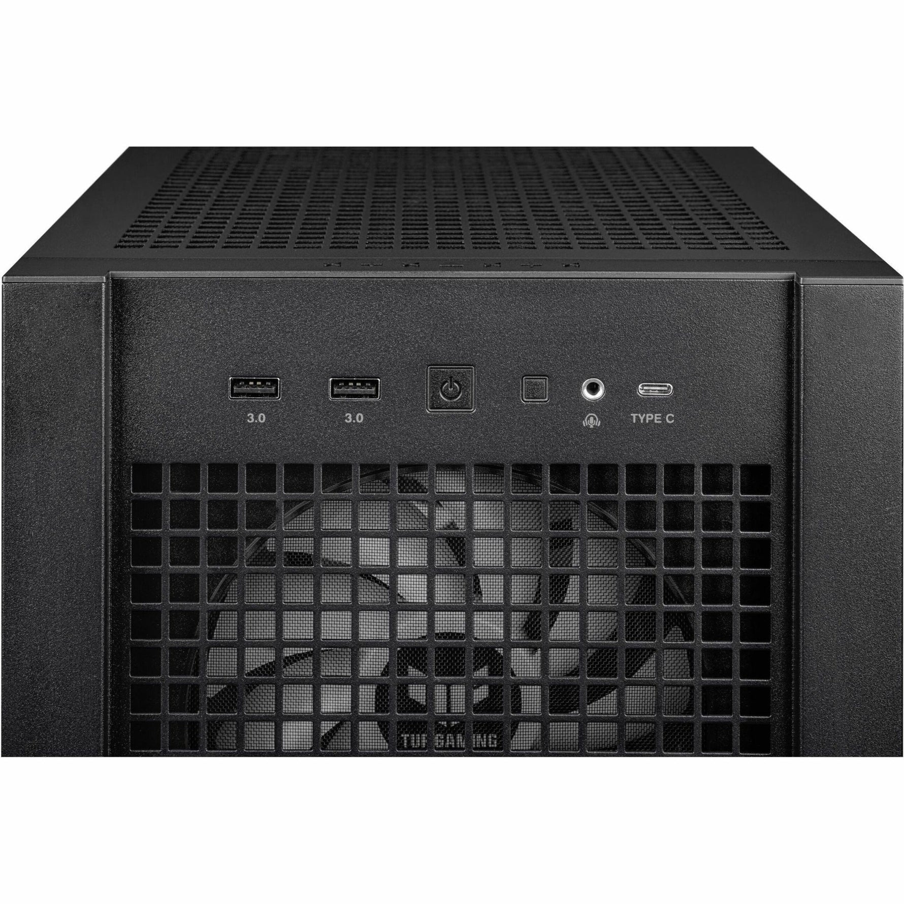TUF Gaming GT302 ARGB Gaming Computer Case - EATX, ATX Motherboard Supported - Mid-tower - Tempered Glass, Mesh - Black - Alternate view 9
