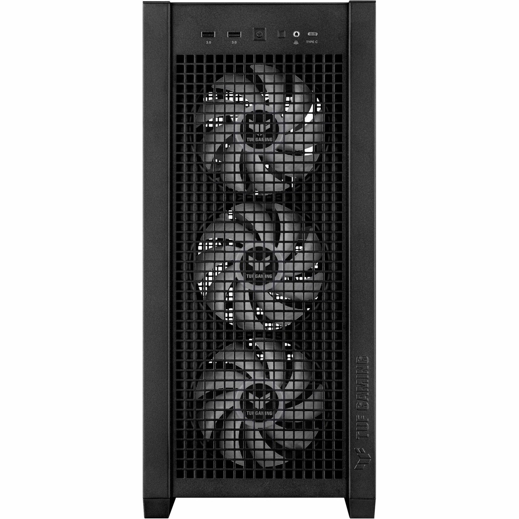 TUF Gaming GT302 ARGB Gaming Computer Case - EATX, ATX Motherboard Supported - Mid-tower - Tempered Glass, Mesh - Black - Alternate view 11