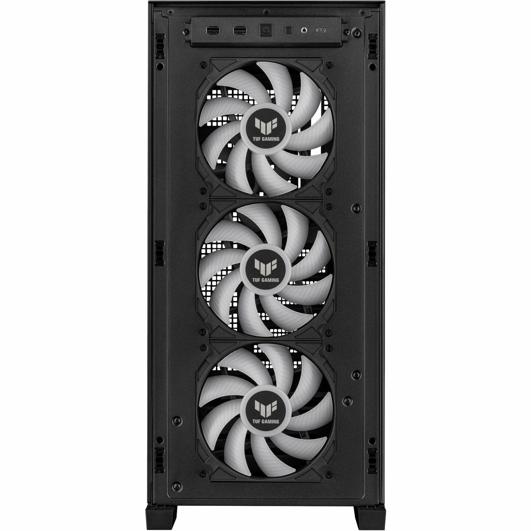 TUF Gaming GT302 ARGB Gaming Computer Case - EATX, ATX Motherboard Supported - Mid-tower - Tempered Glass, Mesh - Black - Alternate view 12