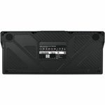 Asus ROG Azoth Extreme Gaming Keyboard - Wired/Wireless Connectivity - USB 2.0 Interface - RGB LED - Bottom view