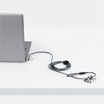 StarTech.com 3-in-1 Universal Laptop Lock 6.6ft, Master Keyed Locking Cable, Security Cable, Compatible w/Noble Wedge&reg;/Nano/K-Slot - Alternate view 8