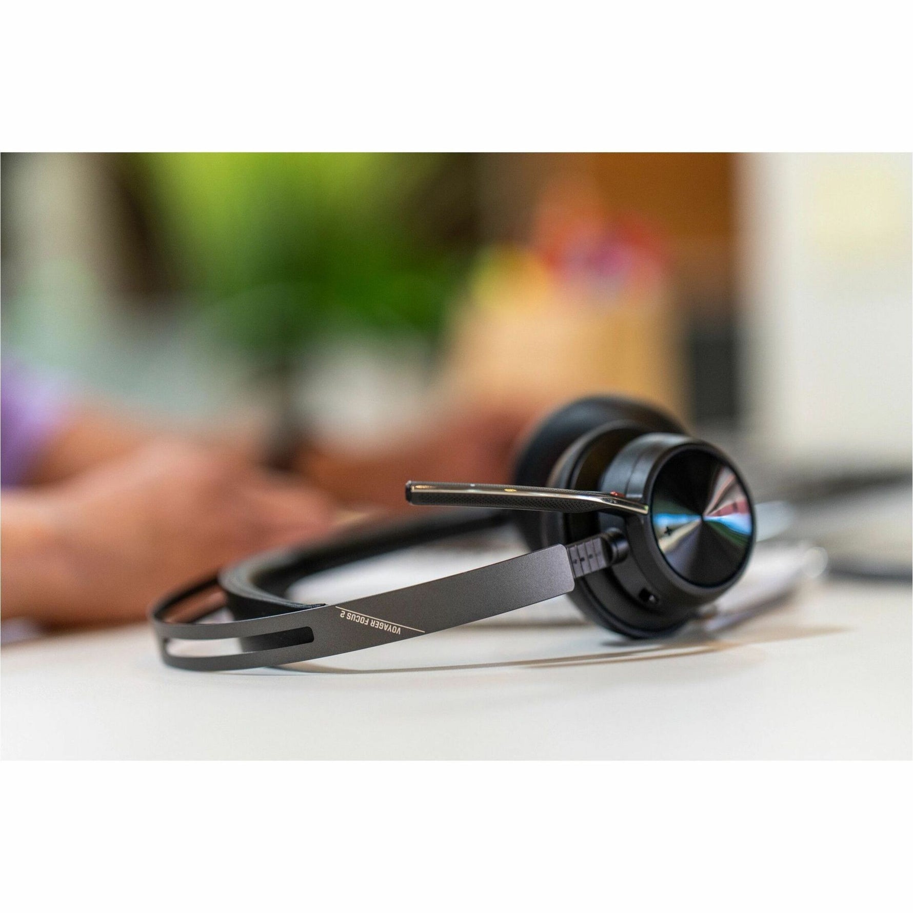 Poly Voyager Focus 2 Wired/Wireless Over-the-head Stereo Headset - Black - Alternate view 16
