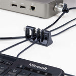 StarTech.com Peripheral Cable Anchor Lock, Secure Keyboard/Mouse For Shared Computer, Cable Trap w/Metal Plate, Use w/Laptop Security Cable - Alternate view 6