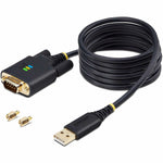 StarTech.com 6.6ft/2m USB to Null Modem Serial Adapter Cable, COM Retention, FTDI, RS232, Changeable DB9 Screws/Nuts, Windows/macOS/Linux - Alternate view 8