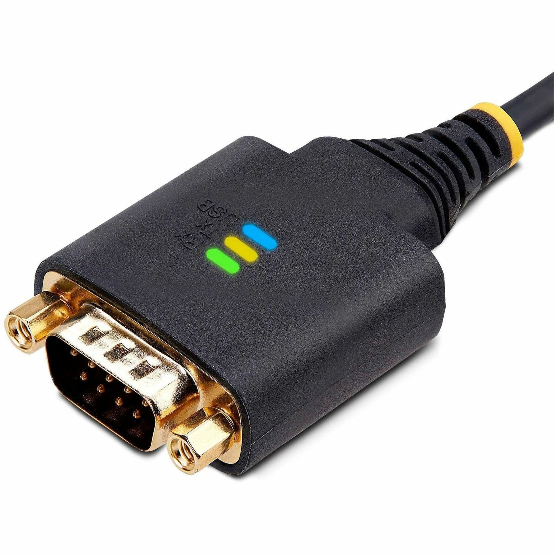 StarTech.com 6.6ft/2m USB to Null Modem Serial Adapter Cable, COM Retention, FTDI, RS232, Changeable DB9 Screws/Nuts, Windows/macOS/Linux - Alternate view 7