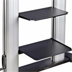 StarTech.com Rolling TV Cart/Stand On Wheels, For 60-100inch Flat Screens and 220lb, Height Adjustable Mobile Trolley Mount/Portable Stand - Alternate view 6