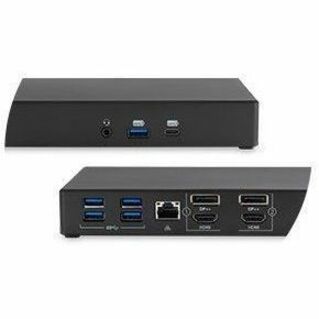 Kensington SD4781P USB Type C Docking Station for Notebook, Monitor - Charging Capability - 170 W - Black - Desktop - Alternate view 13