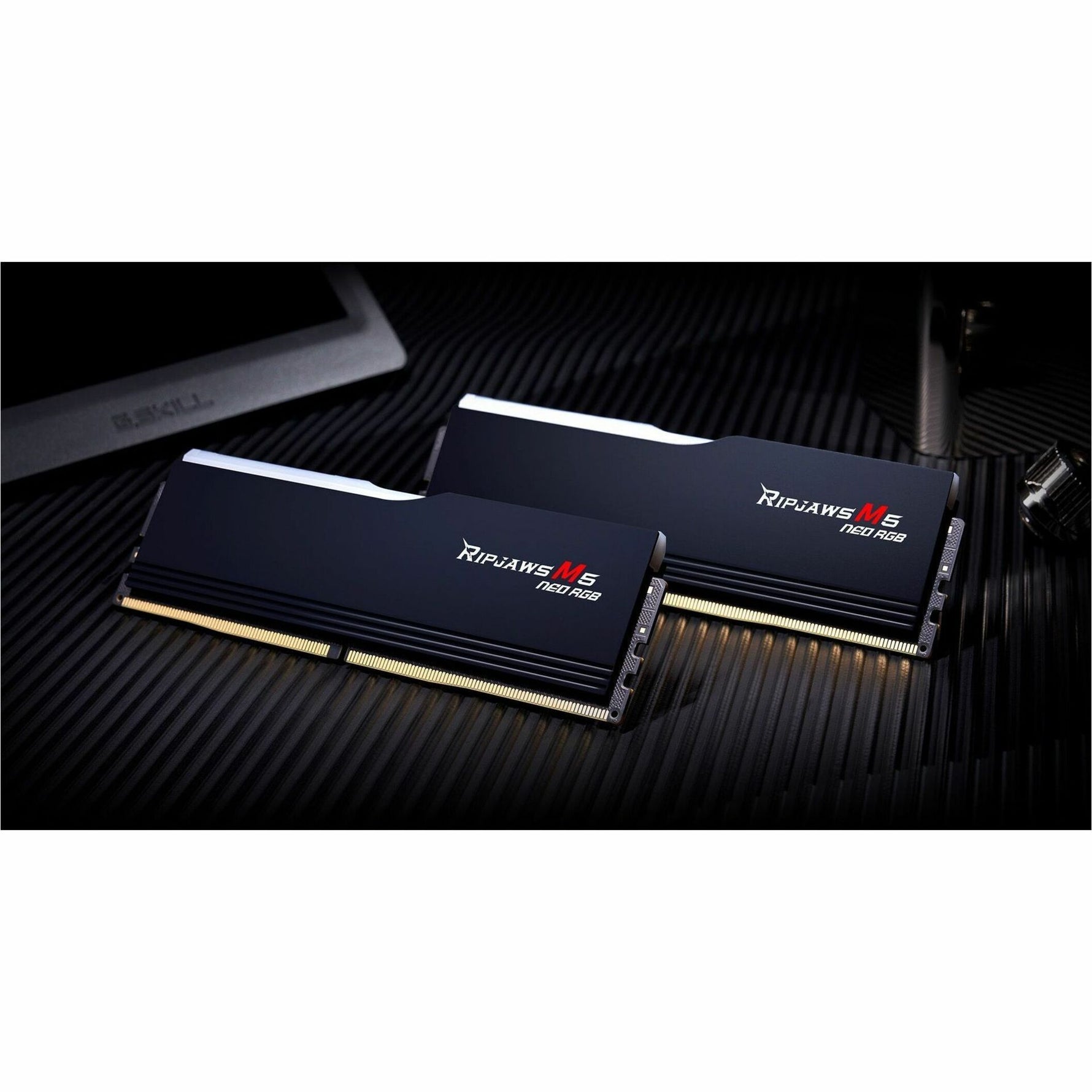 G.SKILL Ripjaws M5 Neo RGB F5-6000J3648D16GX2-RM5NRK RAM Module for Desktop PC, Motherboard - 32 GB (2 x 16GB) - RGB - DDR5-6000/PC5-48000 DDR5 SDRAM - 6000 MHz - CL36 - 1.25 V