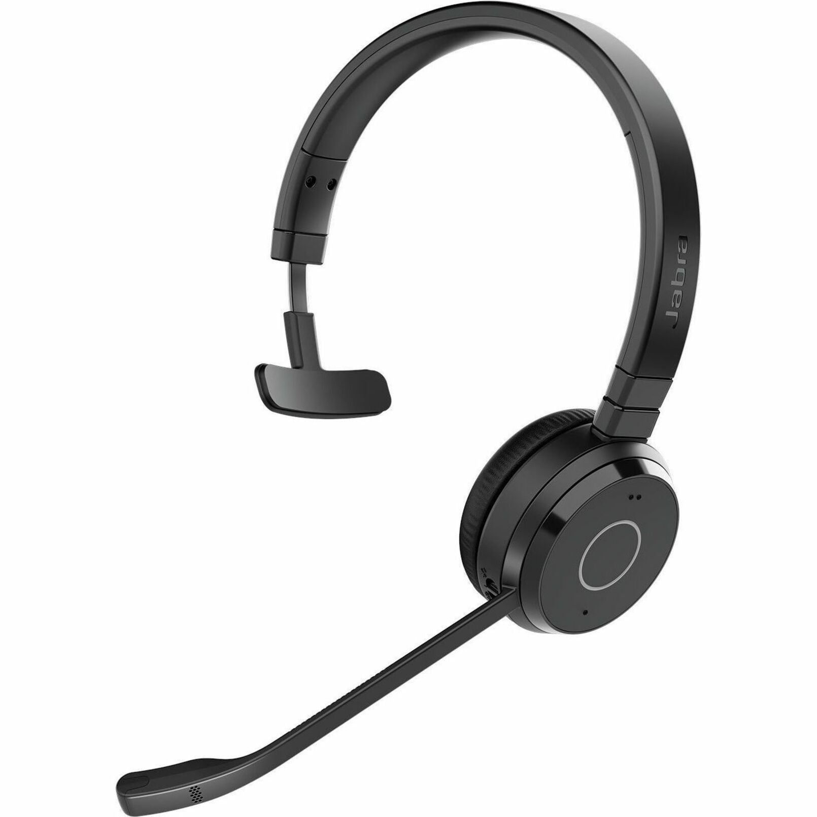 Jabra Evolve 65 TE Wireless Over-the-head, On-ear Mono Headset - Black - Left view