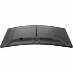 Evnia 34M2C3500L 34' Class WQHD Curved Screen Gaming LED Monitor - 21:9 - Textured Charcoal - Bottom view
