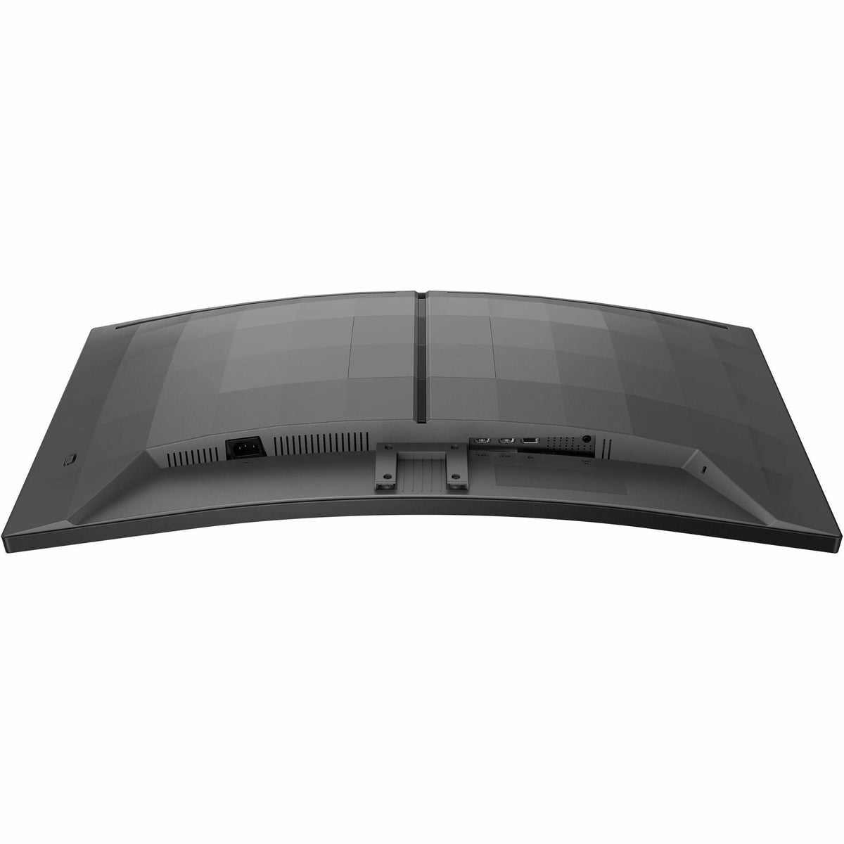 Evnia 34M2C3500L 34' Class WQHD Curved Screen Gaming LED Monitor - 21:9 - Textured Charcoal - Bottom view