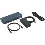 Kensington SD5900T Thunderbolt 4 Docking Station for Notebook, Monitor - Charging Capability - Memory Card Reader - SD - Midnight Blue - Desktop - Alternate view 6