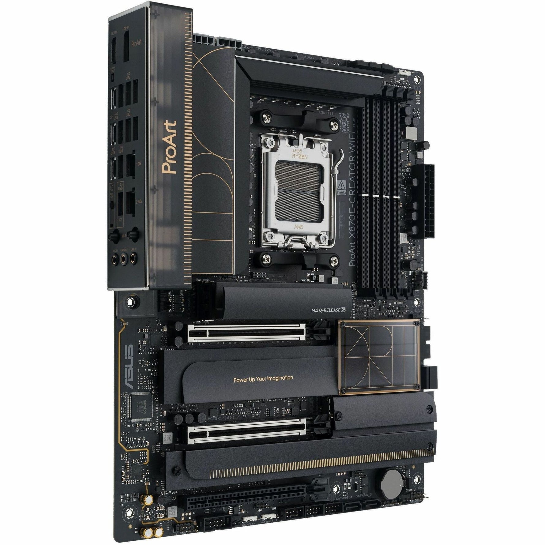 Asus ProArt X870E-CREATOR WIFI Gaming Desktop Motherboard - AMD X870E Chipset - Socket AM5 - ATX
