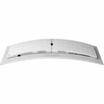 Evnia 49M2C8900 49' Class Dual Quad HD (DQHD) Curved Screen Gaming OLED Monitor - 32:9 - Textured White - Bottom view