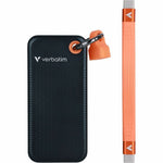 Verbatim Pocket 1 TB Portable Solid State Drive - M.2 External - Black, Orange