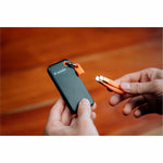 Verbatim Pocket 1 TB Portable Solid State Drive - M.2 External - Black, Orange - Alternate view 7