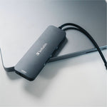 Verbatim USB Type C Docking Station for Notebook - Charging Capability - Memory Card Reader - SD - Alternate view 7