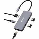 Verbatim USB Type C Docking Station for Monitor, Desktop PC, Notebook - Charging Capability - Alternate view 6