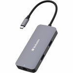 Verbatim USB Type C Docking Station for Monitor, Desktop PC, Notebook - Charging Capability