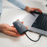 Verbatim USB Type C Docking Station for Monitor, Desktop PC, Notebook - Charging Capability - Alternate view 12